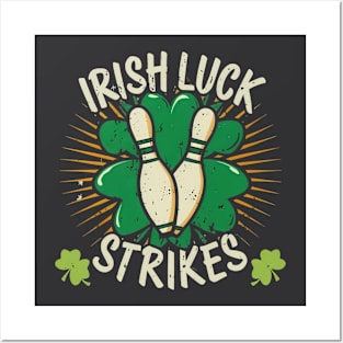 Irish Luck Strikes, St Patrick's Day Posters and Art